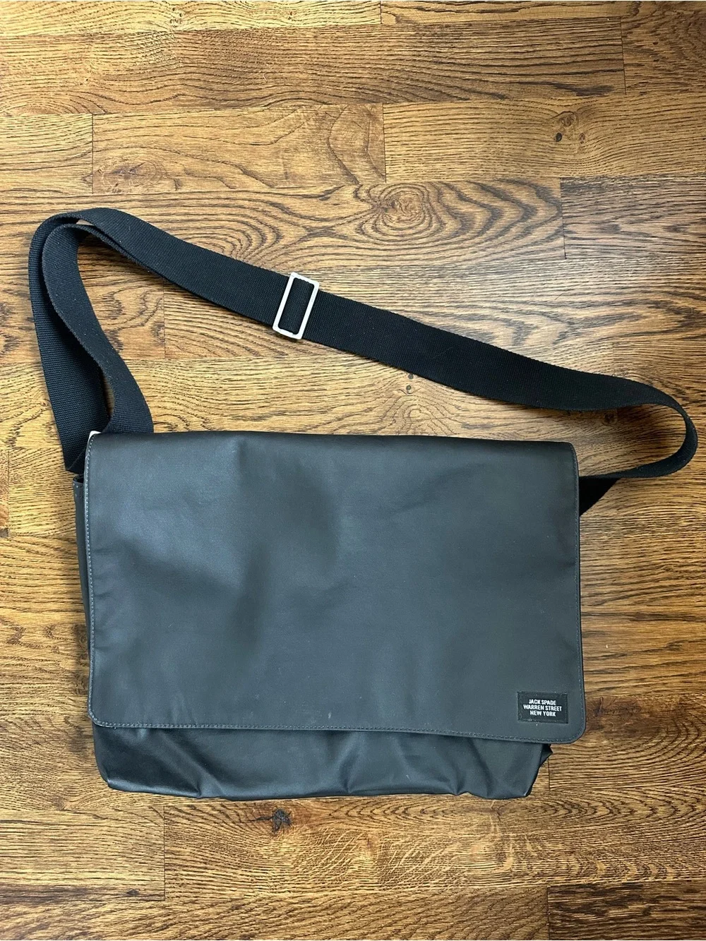 Jack Spade Black Messenger Bag